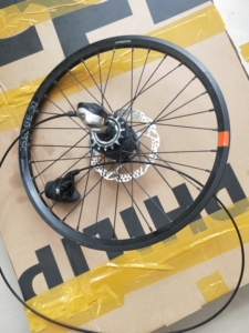 自行车内变速后轮