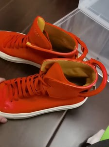 000人付款淘宝buscemi布塞米锁头鞋,44码,原