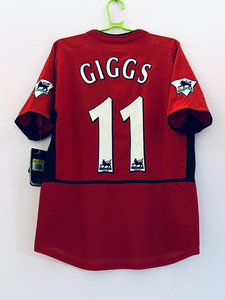 曼联球衣2002-2003主场0203吉格斯184947全新