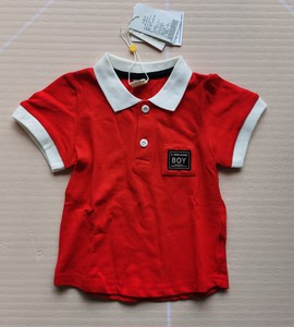 000人付款淘宝男童夏装大红polo衫martian_zj
