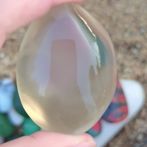 天然托帕石原石 宝石光原石 新疆戈壁水冲料黄玉 水晶宝石托帕