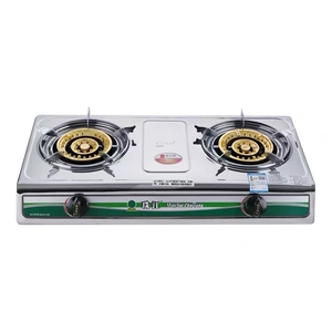 正品珠江牌煤气灶家用燃气灶明月珠江全钢瓶装液化气双炉纯铜炉芯