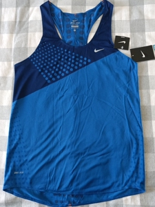 正品nike耐克中国国家队钻石联赛田径马拉松训练无袖跑步背心