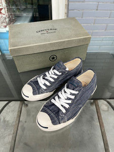 匡威jv做旧联名开口笑35码 正品 一脚蹬