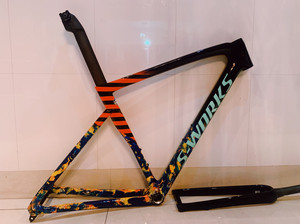 闪电sworks tarmac sl7梵高涂装车架