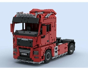 乐高积木半挂车