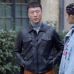 好先生孙红雷同款皮衣