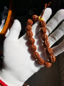 极品野生小秋子手串边13.5mm高15mm