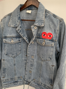 川久保玲牛仔外套