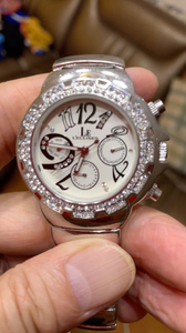 法国le牌,leclises/北极光石英表,外观完美,走时正