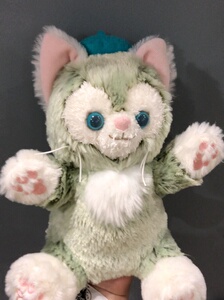 迪士尼杰拉托尼手偶 tony手偶 大只肥猫 超级无敌甜!