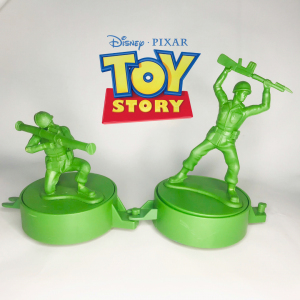 迪士尼 玩具总动员 绿色士兵 正版