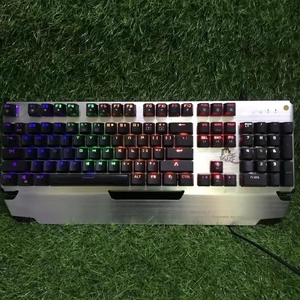 网吧退下来的 机械键盘青轴磁动力ck500-1正品机械键盘鼠