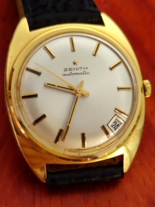 古董瑞士18k实金表