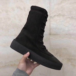 yeezy season4 黑棕靴子