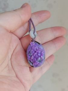 舒俱来小花吊坠