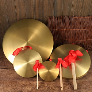 铜罗大锣 锣鼓铜锣 铜锣纯铜三句半道具32厘米42公分锣鼓镲