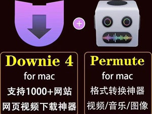 Downie 4 permute 3 Mac在线网页视频下载