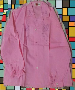 80年代女士衬衣全新原包装有机玻璃扣子精品中的极品收