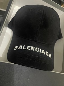 Balenciaga巴黎世家全新黑色鸭舌帽男女帽子带礼盒闲置