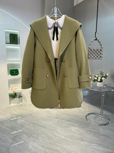 恒泽羊毛大衣，代购正品，不退不换，中长款羊毛大衣，DS3DE
