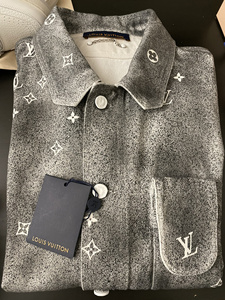 lv男士星空衬衣