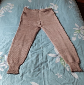 纯手工编织毛裤男士