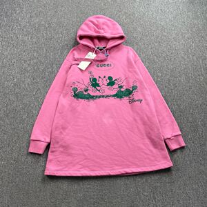 gucci x disney 古驰迪士尼联名 粉色米老鼠帽衫