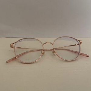 暴龙玫瑰金眼镜框