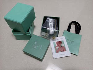 曼卡龙星芒四叶草s925银镀18k金项链