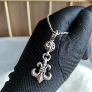 克罗心船锚吊坠