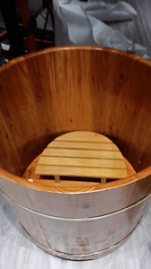 70cm宽*65cm高 泡澡木桶圆形杉木沐浴成人浴盆木质浴缸