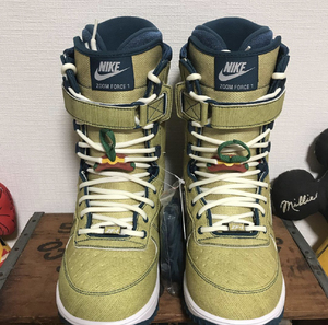 000人付款淘宝全新nike zoom force1耐克单板滑雪鞋女,黄金3茳vicky