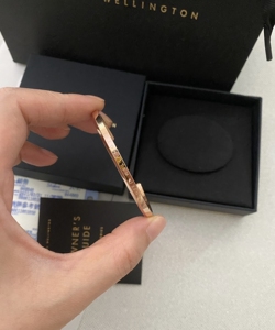 假一赔万全新正品可自提dw手镯 玫瑰金细手镯