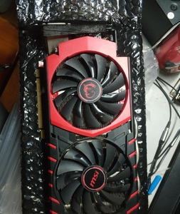 微星960红龙2g ,显卡成色如图,自用,换过硅脂,卡还在机