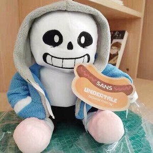 亚马逊传说之下sans毛绒玩偶玩具公仔新蓝僵尸underta