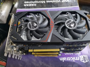 拆机七彩虹显卡战斧gtx1050ti 4g 只有三张 750