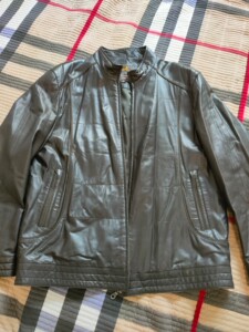 男装 男式皮衣 男式真皮皮衣 皮夹克男金狐狸