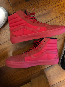 vans 万斯 猴年限定42码 猴年限定 纯红 诚心要可小