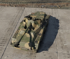 德国-sdkfz234-4-装甲车,光固打印【可换尺寸】.