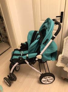 000人付款淘宝德国贝尔 bair轻便婴儿推车高景观宝宝车可坐可躺可登机