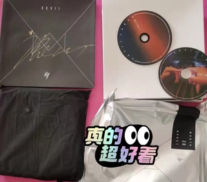 鹿晗 亲签 xxvii 实体专辑 周边专辑CD～鹿晗亲笔签名