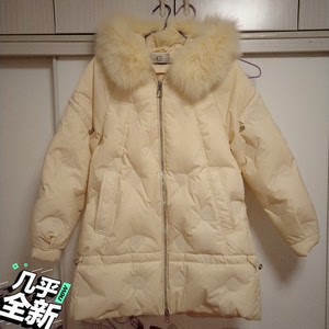 可路莎专柜正品冬季新款女装韩版白鸭绒羽绒服加厚时尚羽绒服外套