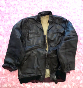 中国空军59式单皮飞行服,西服小翻领,全铜拉链,正二号军规尺