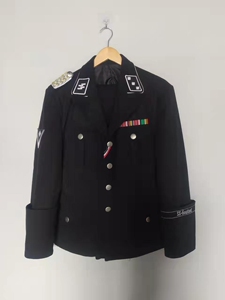 003人付款淘宝东德/民主德国德军军装常服大衣军衔肩章专用扣,绳套装