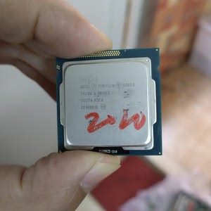 g2020酷睿三代奔腾cpu处理器,适合主板b75,h77