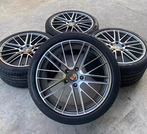 21寸保时捷帕拉梅拉轮毂panamera   原厂原车轮毂