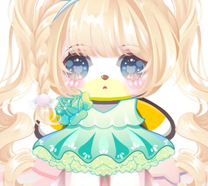 奥比岛春之花裙