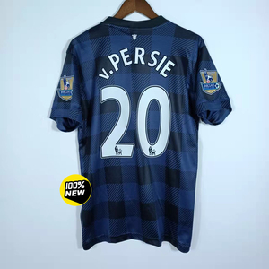 13-14赛季曼联客场球衣20号范佩西球衣鲁尼球衣10号,植
