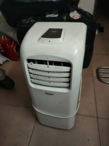 海尔可移动空调冷暖型一体机家用单冷无外机便携窗式空调,换了房